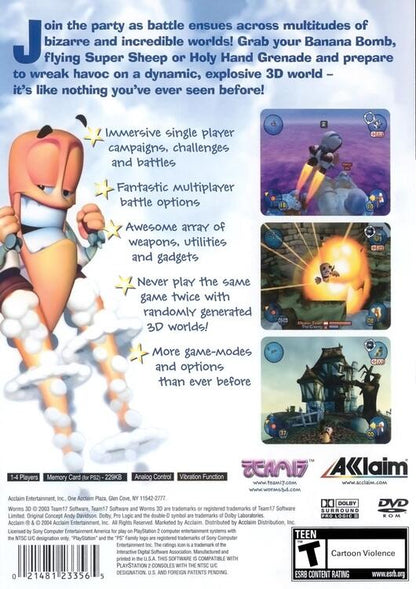 Worms 3D (usagé) - www.Shopthatapp.com