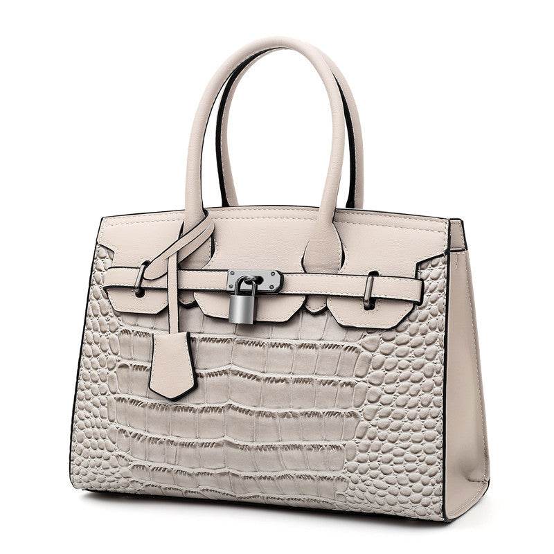 Trendy crocodile pattern Cooperate Work Handbag for Ladies - www.Shopthatapp.com