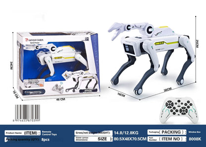 Simulation Intelligence Robot Dog Voice Dialogue High-tech robotic toys - www.Shopthatapp.com