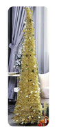 Artificial Tinsel Up Christmas Tree With Stand Gorgeous Collapsible Artificial Christmas Tree For Christmas Decorations - www.Shopthatapp.com