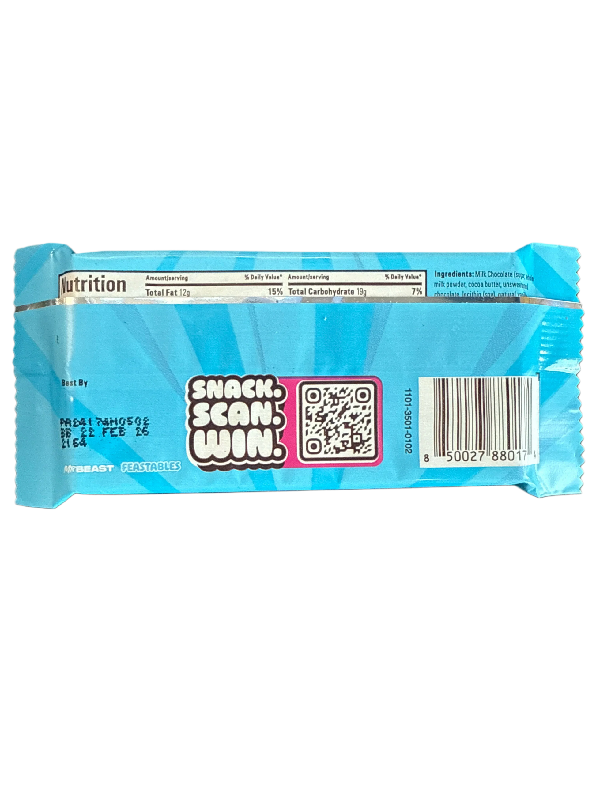 Feastables Mr Beast Milk Chocolate 35G - U.S Edition - www.Shopthatapp.com