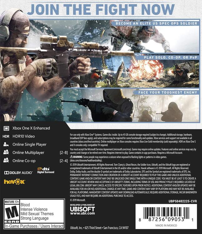 Tom Clancy's Ghost Recon Breakpoint (usagé) - www.Shopthatapp.com