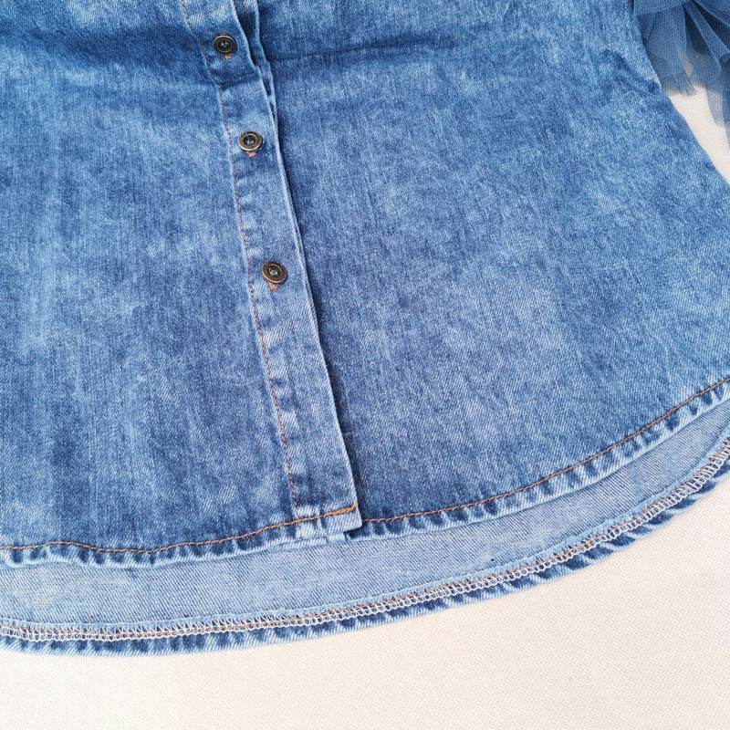 Denim Jacket Women Casual Sleeveless Lapel Style - www.Shopthatapp.com