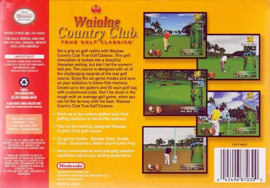 Waialae Country Club  - True Golf Classics (usagé) - www.Shopthatapp.com