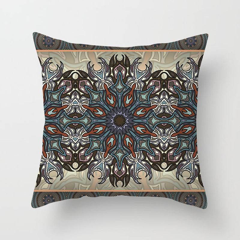 Mandala printed pillowcase Ramadan super soft sofa - www.Shopthatapp.com