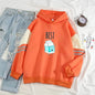 Color Matching Hoodie sweatshirt Top Pullover - www.Shopthatapp.com