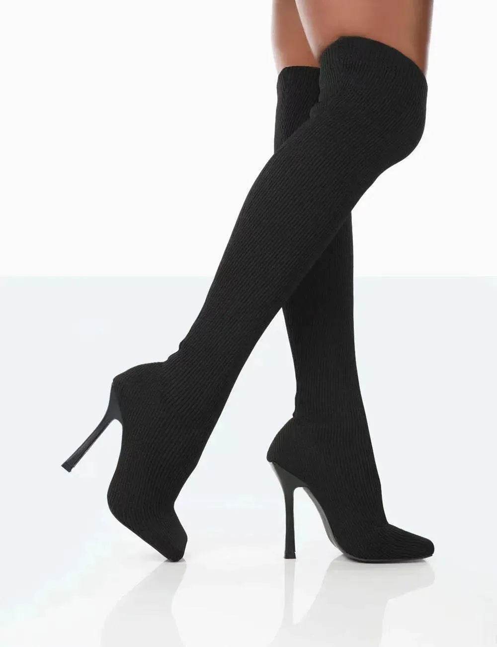 Thigh High Boots Women Over The Knee Long Boots Fashion Shoes - www.Shopthatapp.com