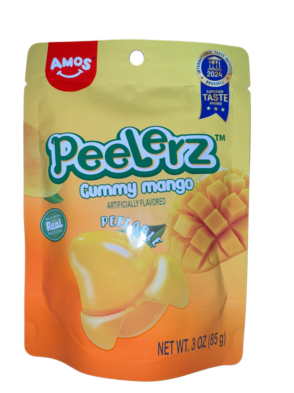 Amos Peelerz Gummy Mango 85G - U.S Edition - www.Shopthatapp.com