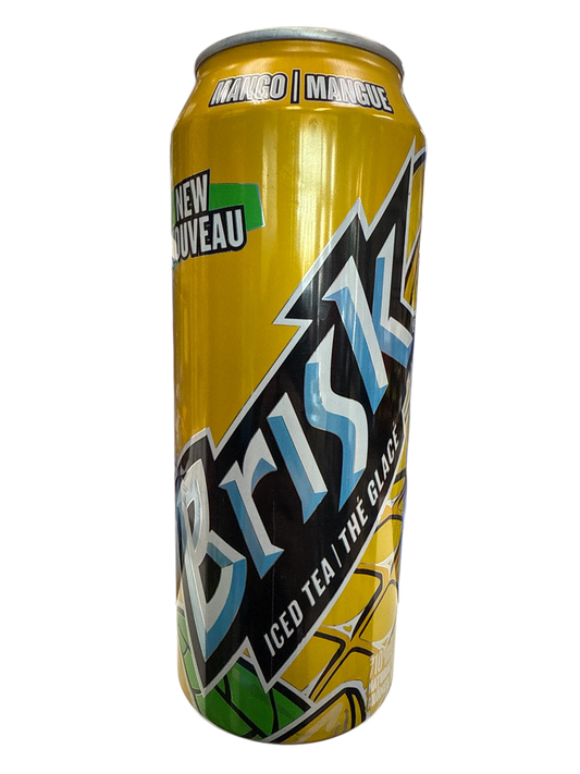 Brisk Mango Iced Tea Tall Can 710ML - U.S Edition - www.Shopthatapp.com