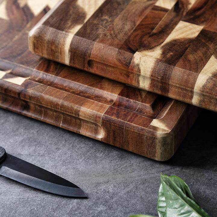 Luxury chopping board  Kitchen Household Parquet Solid Wood Cutting Board - www.Shopthatapp.com