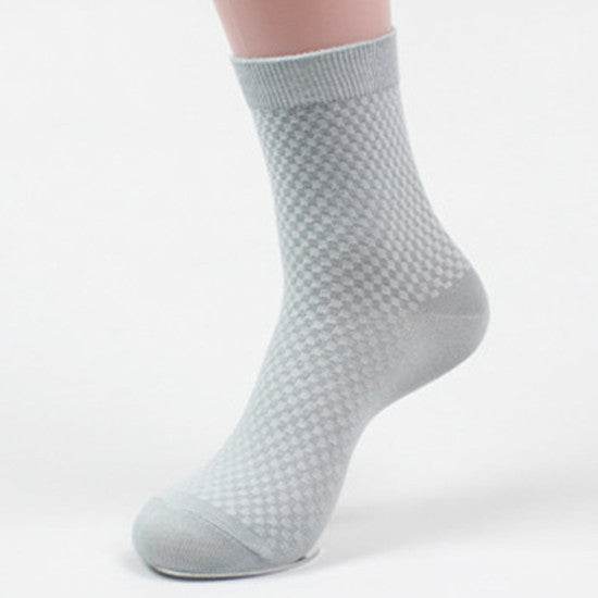 Socks men's new bamboo fiber men's business socks - www.Shopthatapp.com