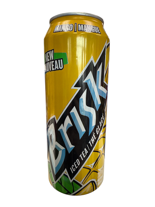 Brisk Mango Iced Tea Tall Can 710ML - U.S Edition - www.Shopthatapp.com