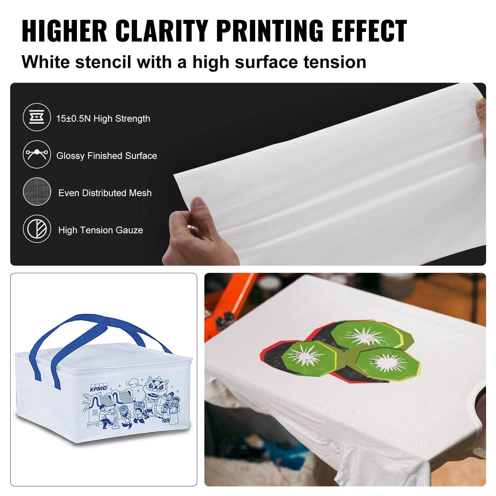 Screen Printing Kit, 4 Pieces Aluminum Silk Screen Printing Frames - www.Shopthatapp.com