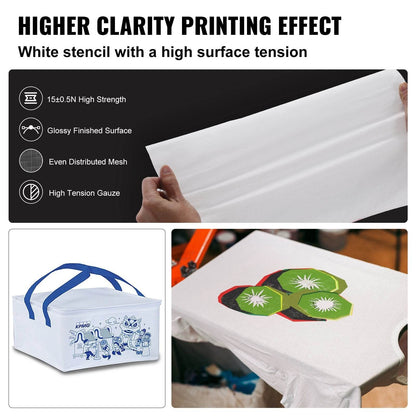 Screen Printing Kit, 4 Pieces Aluminum Silk Screen Printing Frames - www.Shopthatapp.com