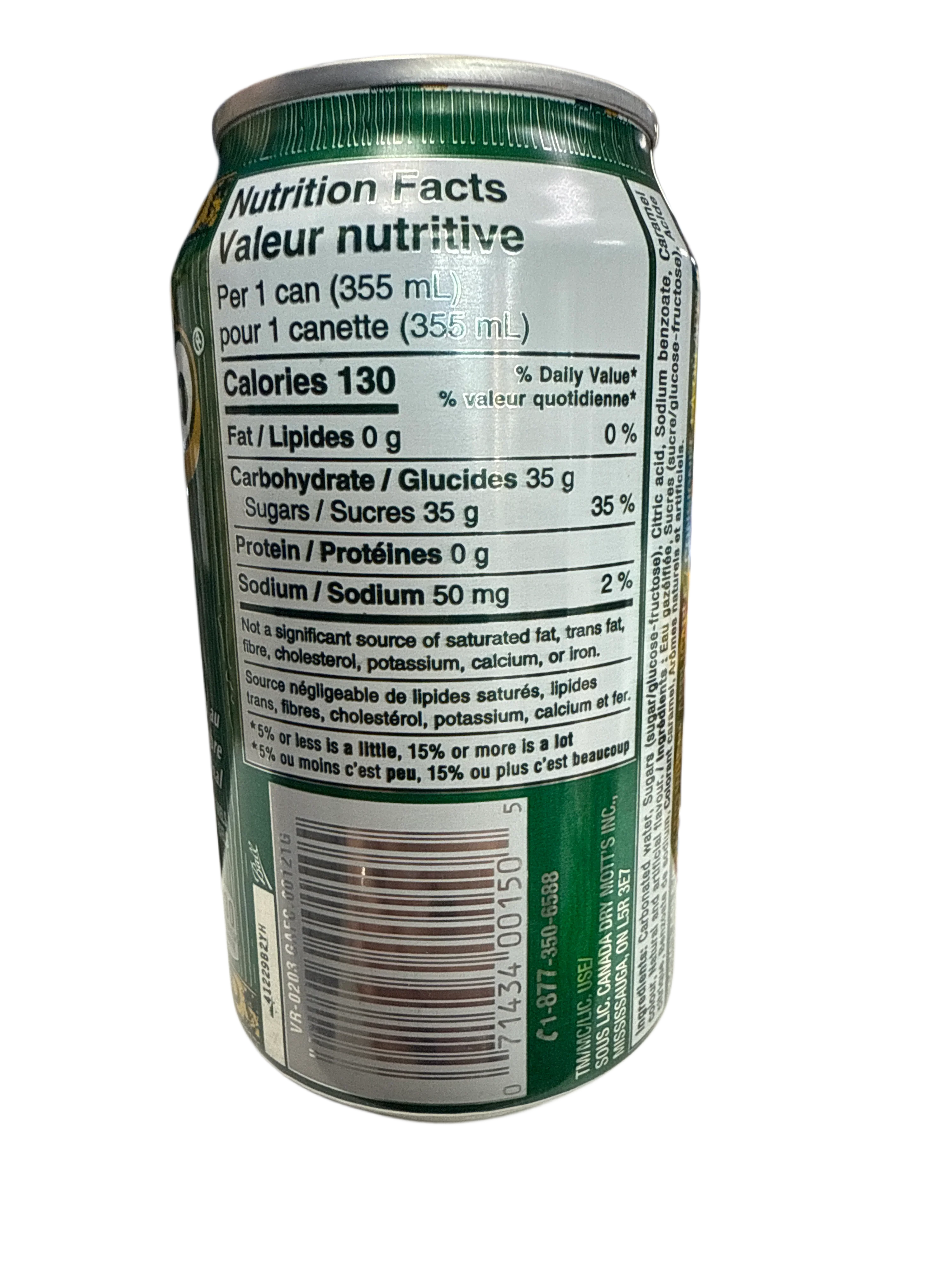 Vernors Original Ginger Soda Can 355ML - Canadian Edition - www.Shopthatapp.com