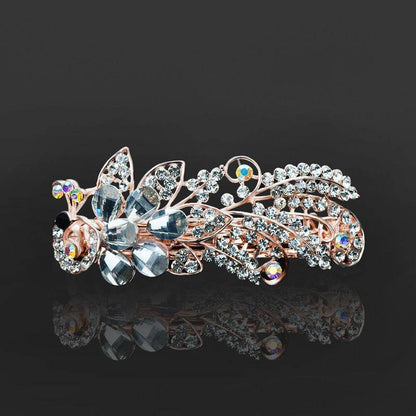 Rhinestone bow hair clip Accessories - www.Shopthatapp.com