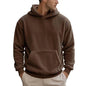 Fall Winter Fleece Plush thick Hoodie Pullover tops for men - www.Shopthatapp.com