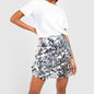 High Waist Sequined Mini Skirt - www.Shopthatapp.com
