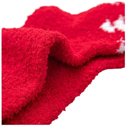 Winter Christmas Stockings Women's Thickened Bow Long Tube Fleece-lined - www.Shopthatapp.com
