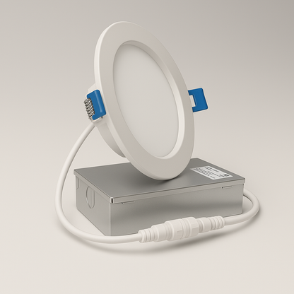 6″ Slim LED Pot Light — 5CCT Selectable (Wafer Downlight) | Energy Star, ETL Listed, IC Rated - www.Shopthatapp.com