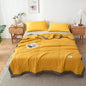 Pure Color Washed Cotton Summer Air Conditioning Duvet - www.Shopthatapp.com
