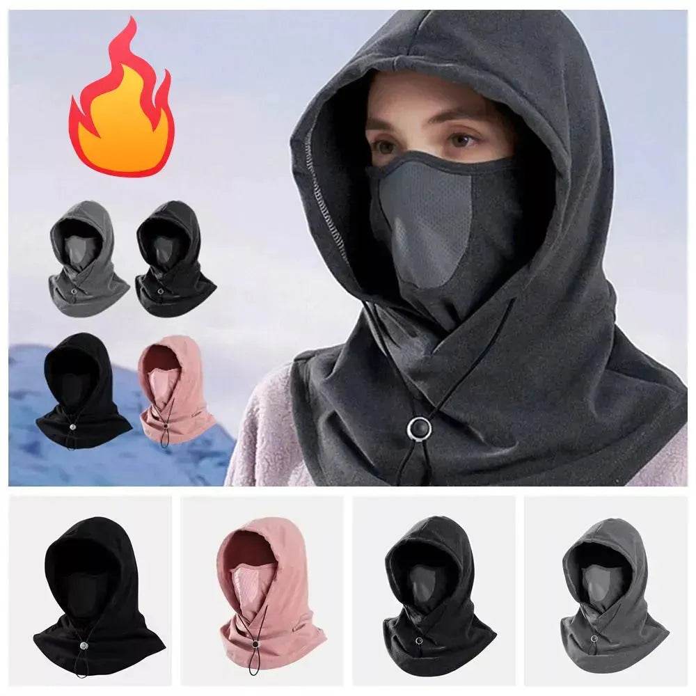 Winter Fleece full  Face Mask Winter Face Covering cold weather balaclava - www.Shopthatapp.com