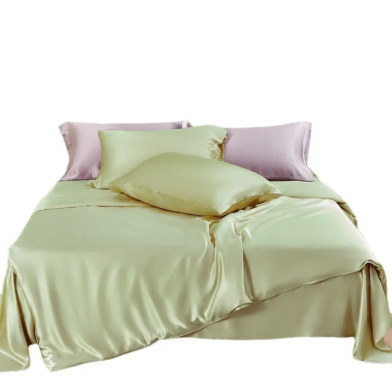 Double-sided Silk Bedding Duvet Cover - www.Shopthatapp.com