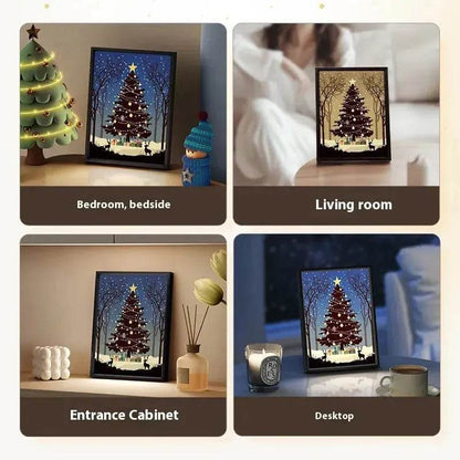 2024 New Luminous Christmas Tree Painting decorations Bluetooth Speaker integrated Gift Ideas - www.Shopthatapp.com