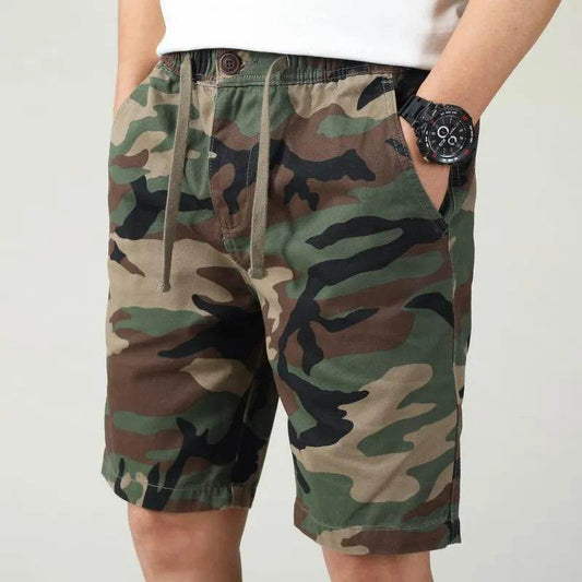 Straight Sports Leisure Five-point Workwear Cotton Camouflage Short Pants - www.Shopthatapp.com