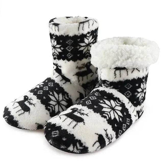 Winter Fur Slippers For Women Warm Shoes Slipper Christmas - www.Shopthatapp.com