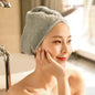 Women's Microfiber Hair Dryer Cap Absorbent Hair Towel.