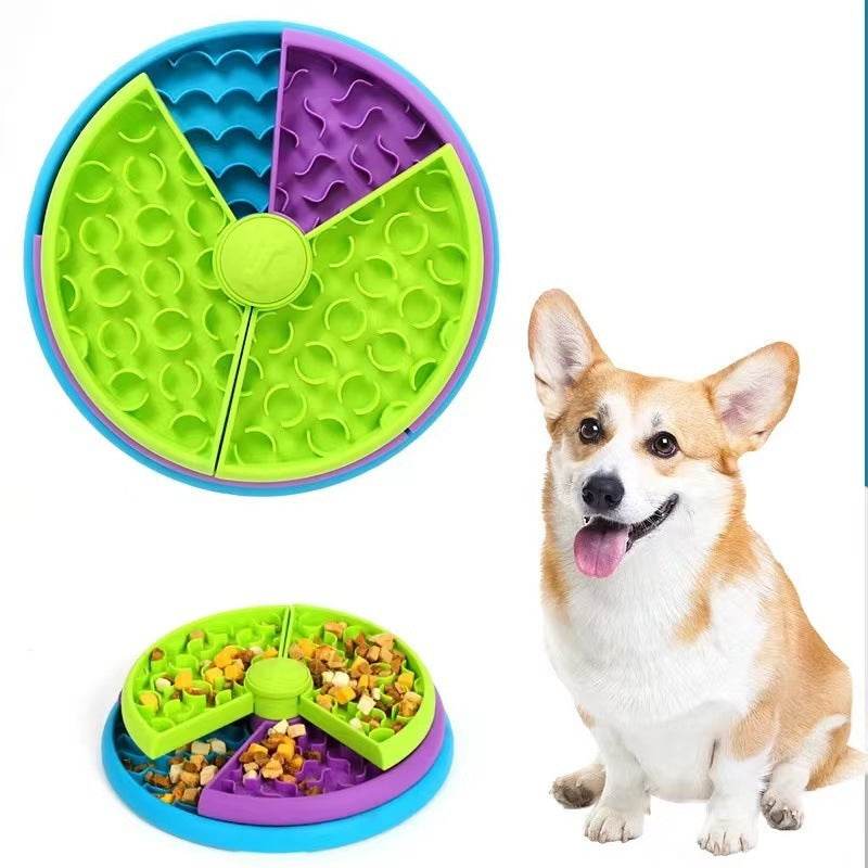 3 Layer Pet Dog Slow Feeder Bowl Anti Choking Puzzle feeder for Dog - www.Shopthatapp.com