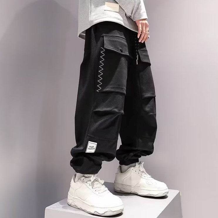 Retro Loose Tapered Men's Overalls Baggy Cargo Pant - www.Shopthatapp.com