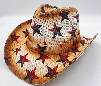 Summer Outdoor Ethnic Style Felt and Straw Cowboy Hat - www.Shopthatapp.com