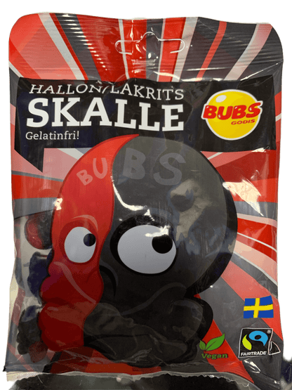 BUBS Godis Hallon Skalle Candy Bag 90G - Swedish Edition - www.Shopthatapp.com