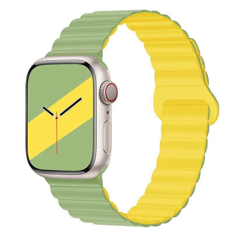 Band Silicone Magnetic Watch Strap - www.Shopthatapp.com