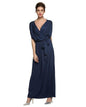 4XL Big Size Dress Elegant Women Long wrap Dresses Summer Dresses - www.Shopthatapp.com