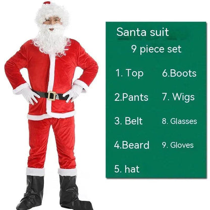 Christmas Costume Men's And Women's Clothing Full Set Performance Costume - www.Shopthatapp.com