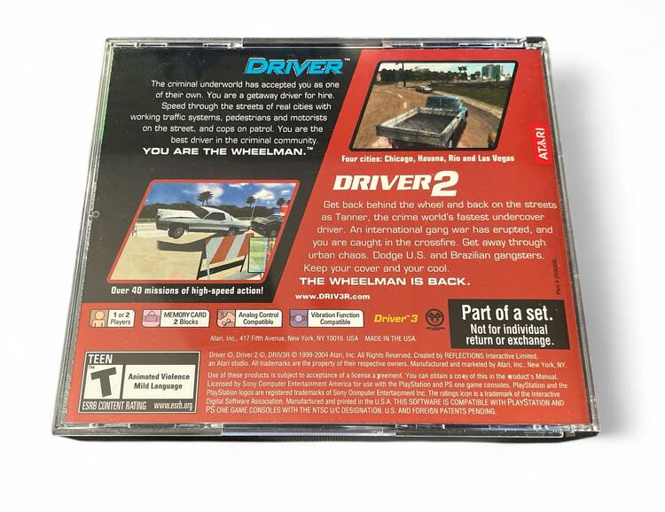 Twin Pack Driver & Driver 2  [Greatest Hits] (usagé) - www.Shopthatapp.com