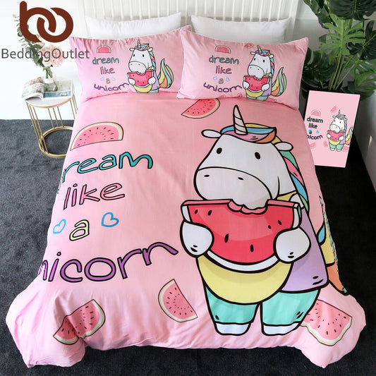 3pieces Watermelon Duvet Cover Set For Comforter Bedding Queen Size - www.Shopthatapp.com