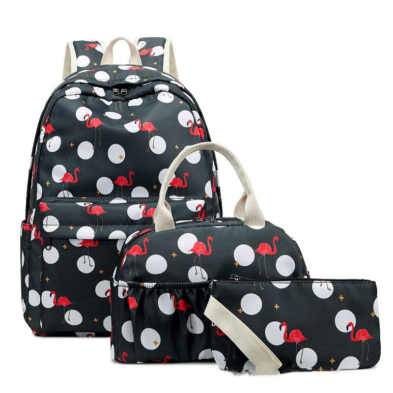 3 piece insulated Backpack lunch bag Pencil Pouch - www.Shopthatapp.com