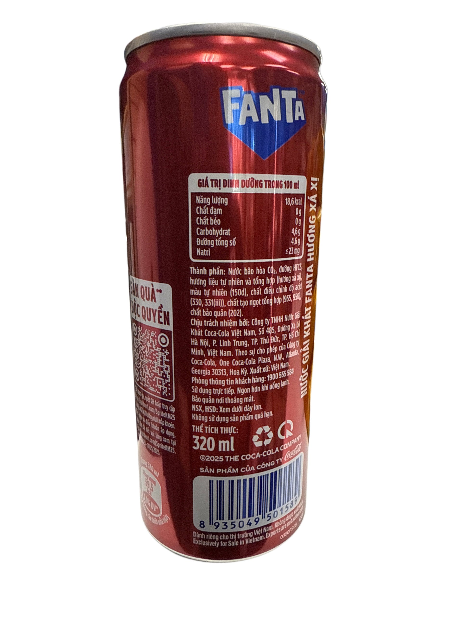 Fanta Sarsi Huöng Xà Xi 320ML - www.Shopthatapp.com