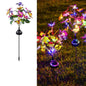 Solar Butterfly Courtyard Light Led Landscape Pathway Lighting - www.Shopthatapp.com