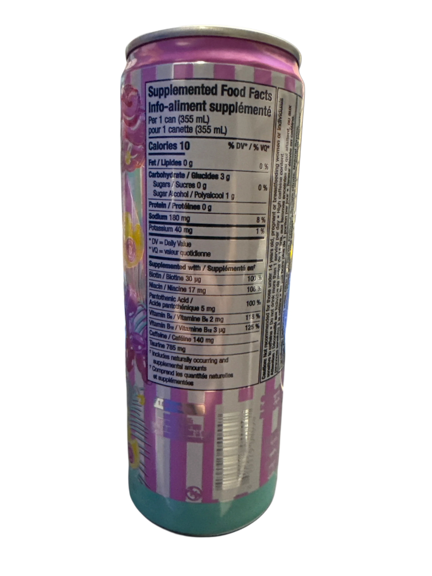 Alani Nu Cotton Candy Flavour Energy Drink 355ML - Canadian Edition - www.Shopthatapp.com