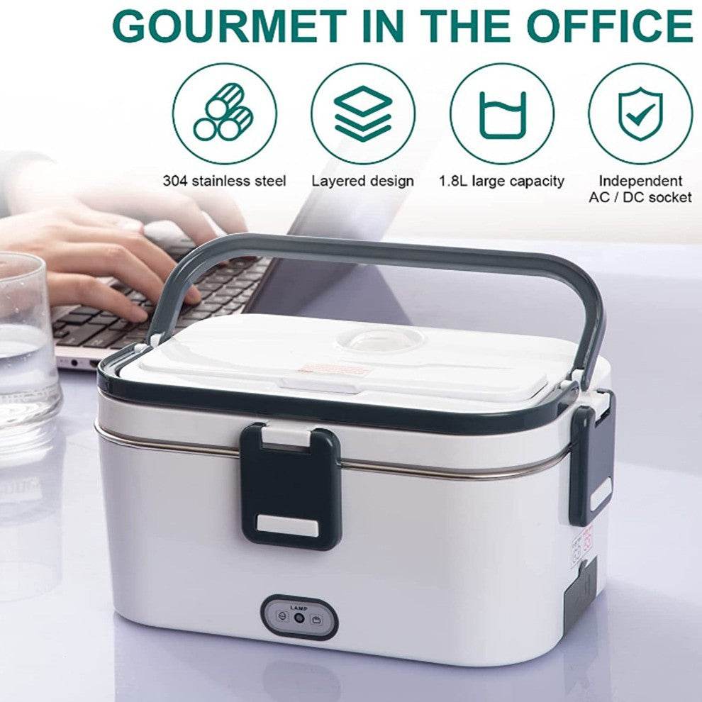 Portable Preserving Electric lunch box food heater - www.Shopthatapp.com