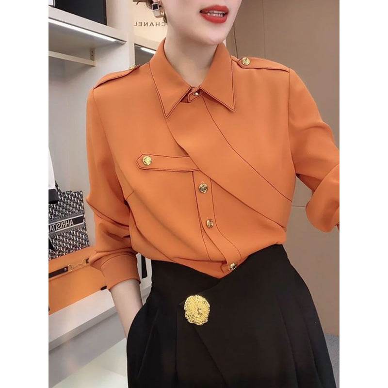 Luxury Professional Business Cooperate Office blouse shirt  for women - www.Shopthatapp.com