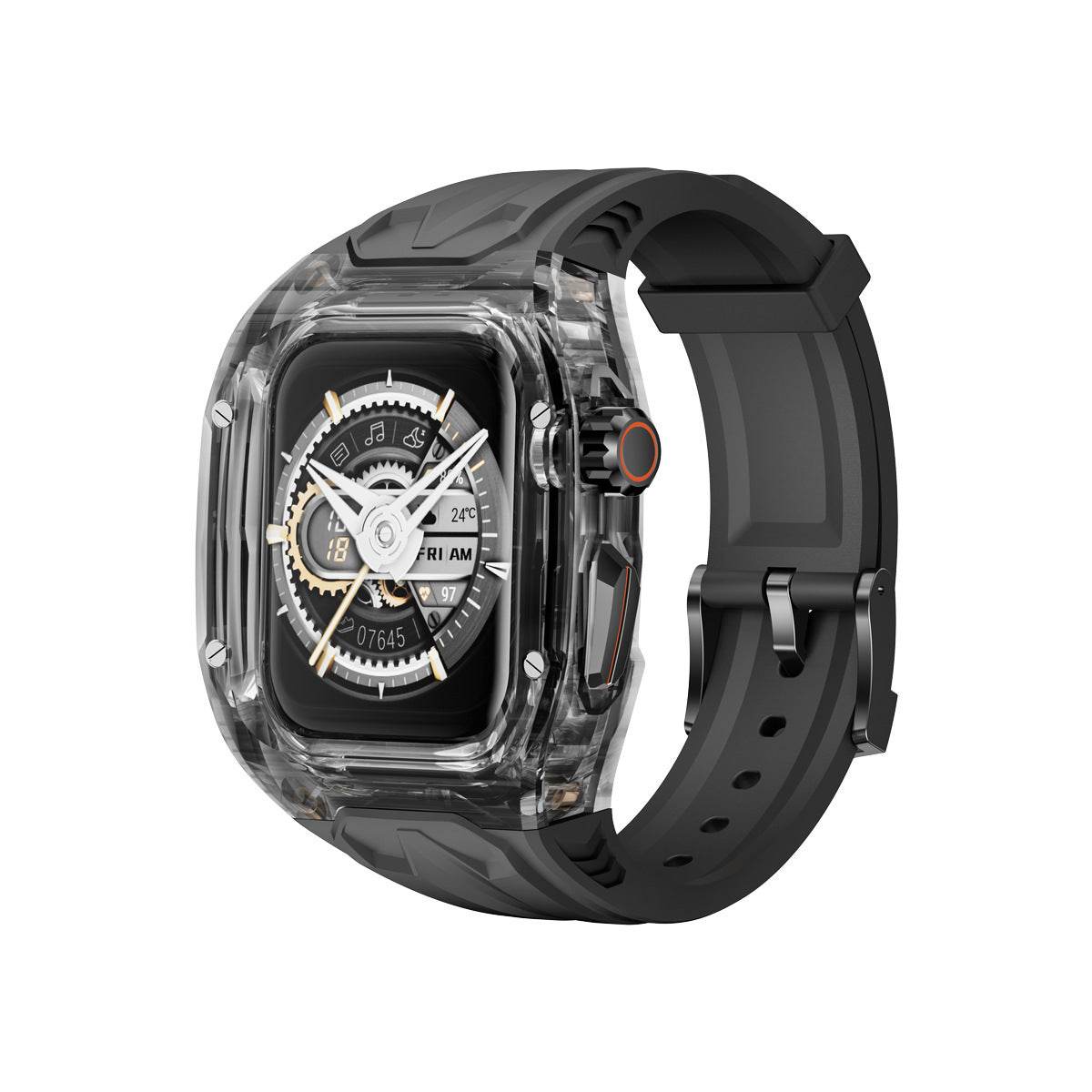 Richard Style Transparent Replacement Watch Case Strap - www.Shopthatapp.com