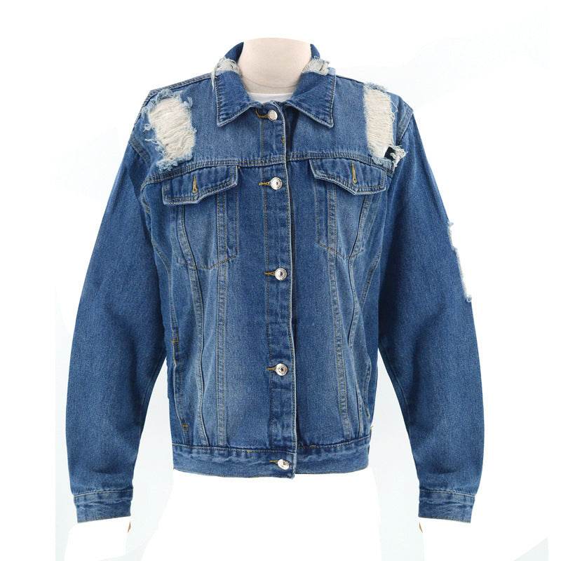 European And American Slim All-match Denim Female Jacket Women - www.Shopthatapp.com