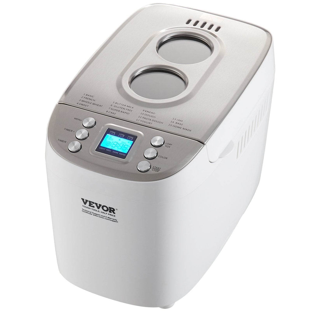 VEVOR Automatic Bread Maker 3LB Non-sticking Bread Making Machine - www.Shopthatapp.com