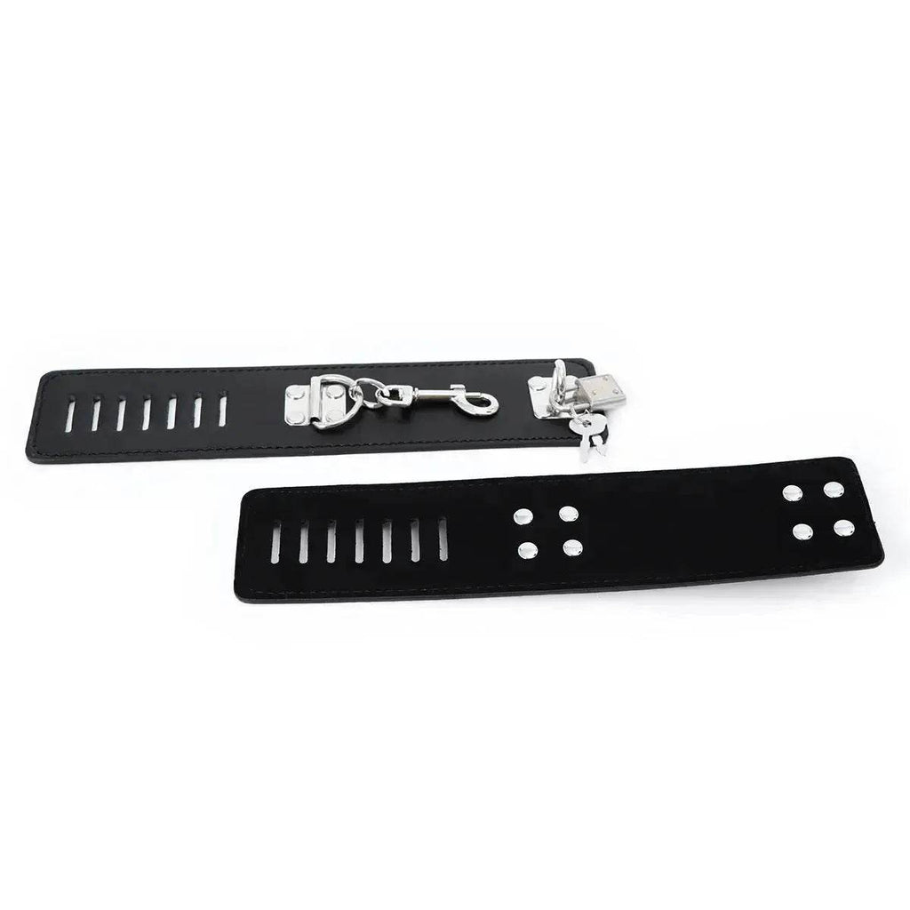 BDSM Toys Women Products Iron Tube Handcuffs Footcuffs Bondage Sets Bundled Toys - www.Shopthatapp.com